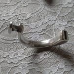 Halve armband in Zamak 10 mm x 2,5 mm