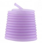 1 meter Pvc Holle Koord 5 mm Lila