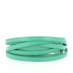 Smaragdleer 06 mm Glad per 20 cm