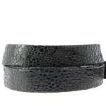 Zwart leder 20 mm bij 20 cm