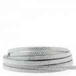 Hagedisband Grijs/Zilver 05 mm per 20 cm