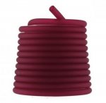 1 meter Pvc Holle Koord 6,5 mm Fushia Donker