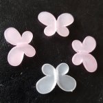 20 Lucite Vlinders Klein Assorti