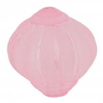 Parel Lucite Lampion Vorm Gestreept Helder Roze