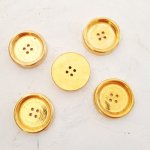 29mm Gouden knoop nr. 07 Rond