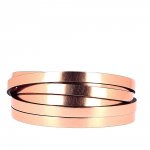 10 mm bij 20 cm Gouden Rosé Spiegelleder