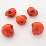Kavel 05 Getinte Howliet Schedels 18 mm