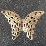 Bronzen vlinder filigraan stempel N°05
