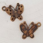 Vlinder bedel N°14 Brons