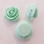 Synthetische bloem N°03-06 pastelgroen