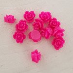 Synthetische bloem 09 mm N°01-21 Roze