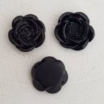 Synthetische bloem 17 mm N°04-10 Zwart 02