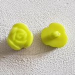 Knoop fantasie, kinderen, baby's Bloemenpatroon N°01-07 Groen 02