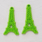 Hanger Eiffeltoren hars Groen