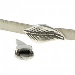 5 mm Zamak doorvoer N°05 Zilver