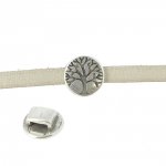 5 mm Zamak doorvoer N°06 Zilver