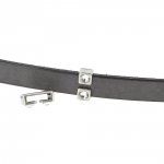 10 mm Zamak doorvoer N°23 Zilver