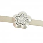 10 mm Zamak doorvoer N°54 Zilver