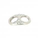 10 mm Zamak doorvoer N°55 Zilver