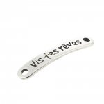 03 mm Zamak connector N°02 Zilver