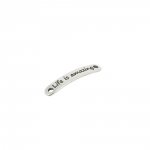 Zamak connector 03 mm Zilver