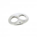 10 mm Zamak connector N°01 Zilver