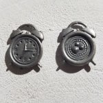 Bedel Klokwerk N°09 Zilver Verouderd