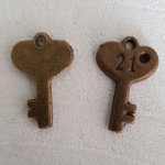 Sleutelhanger N°15 Brons