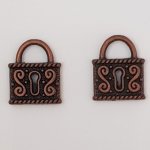 Bedel hangslot N°01 Koper