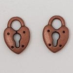 Bedel hangslot N°12 Koper