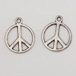 Vrede & Liefde Bedel N°04 Zilver x 10 stuks