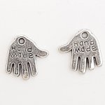 Handbedel 'MADE HAND' N°01 Zilver