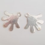 Handbedel N°10 Zilver Groot