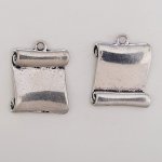 Boekbedel Perkament grimoire N°02 Zilver.