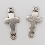 Kruisbedel N°06 Zamak (verzilverd)