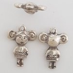 Kinderbedel N°30 Zamak (Verzilverd)