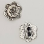 Bloem Bedel Metaal N°084 Zilver