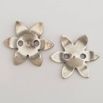 Bloem Bedel Metaal N°090 Zilver Zamak