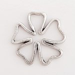 Bloem bedel Metaal N°095 Zilver