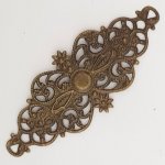 Bloem Bedel Metaal N°098 Brons Gravure