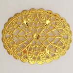 Bloem Bedel Metaal N°103 Goud Gravure