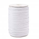 Vlakmaskerelastiek 5 mm WIT N°02 tot 10 cm