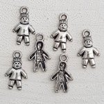 Kinderbedel N°58 jongen Zilver