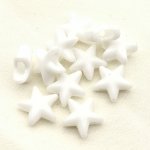 Elastische band met witte rubberen ster gesp N°03 x 10 stuks