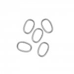 20 Open ovale verbindingsringen 07 X 4 mm Roestvrij staal