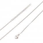 Ketting N°05-02 in roestvrij staal, 45 cm (18') paardengaas