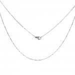 Halsband N°06-00 in roestvrij staal, 46 cm lang