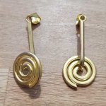 Spiraalhanger PM Goud