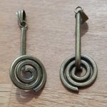 PM Bronzen spiraalsluiting