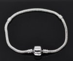 Europese Clip Armband 15cm Gladde sluiting